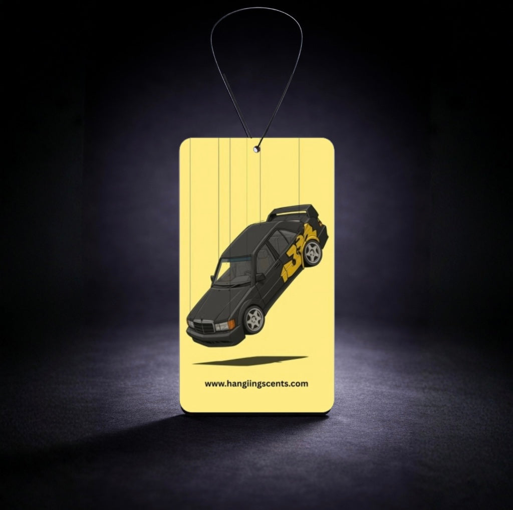 Mercedes W124 Bvlgari Aqva Style Air Freshener – Hangiing Scents